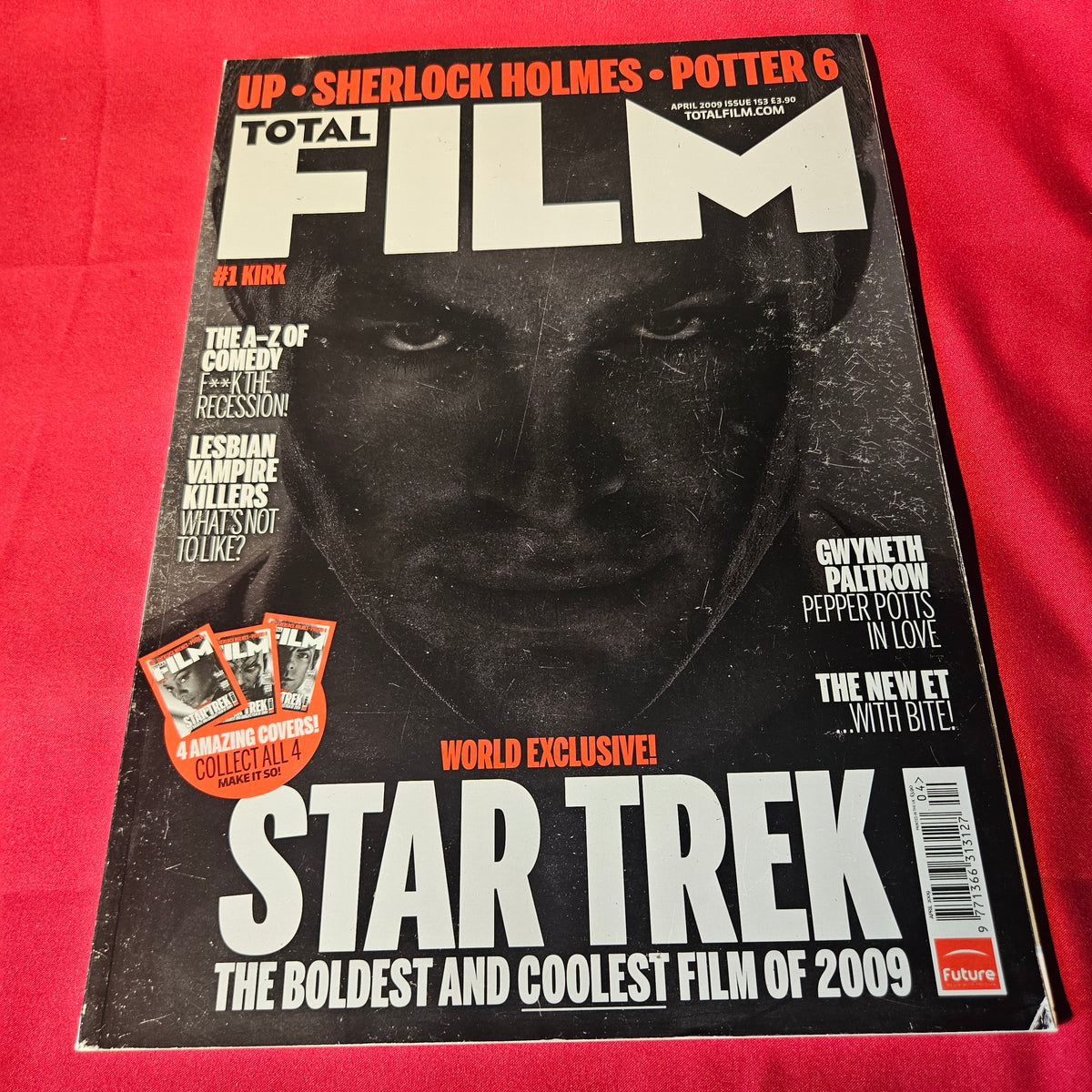 Total Film Magazine April 2009 Issue 153 Star Trek Chris Pine Sherlock Holmes Potter 6 (1505)
