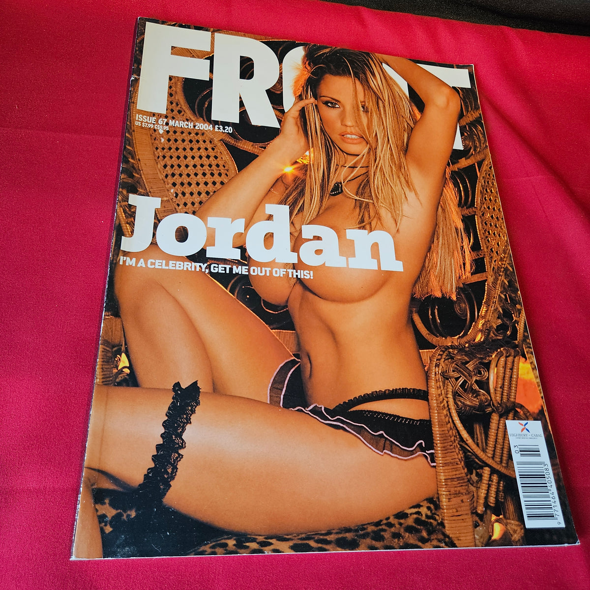Front Magazine March 2004 Issue 67 Jordan Katie Price Jason Flemyng (1506)