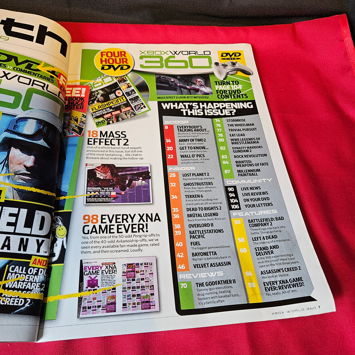 Xbox World 360 Magazine Issue 78 June 2009 Battlefield Bad Company 2 SKU 1509