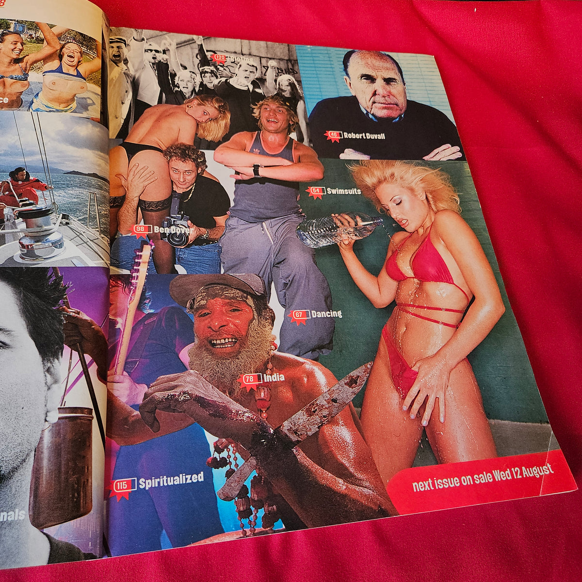 Loaded Magazine August 1998 Jordan Katie Price Gabrielle Robert Duvall Spiritualized SKU 1510