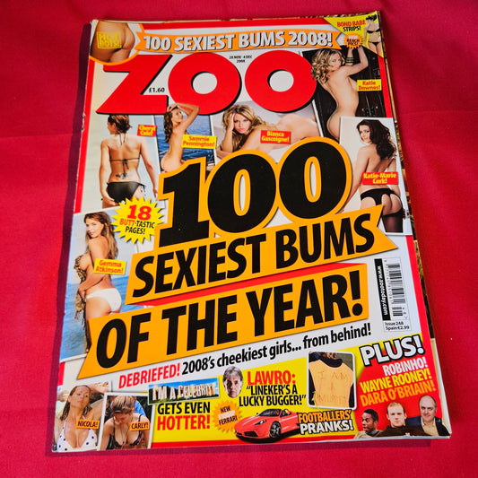 Zoo Magazine 28 November-4 December 2008 Gemma Atkinson Katie Downes Gears War 2 SKU 1519