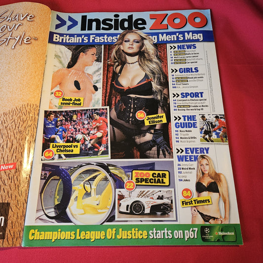Zoo Magazine 30 September-6 October 2005 Jennifer Ellison Boba Fett Star Wars SKU 1519