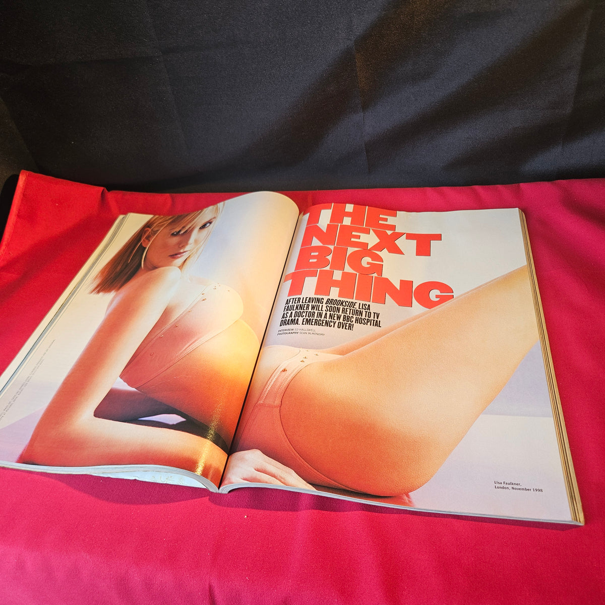 FHM Magazine January 1999 Issue 108 Lisa Faulkner Kelly Rutherford Paul Newman SKU 1520