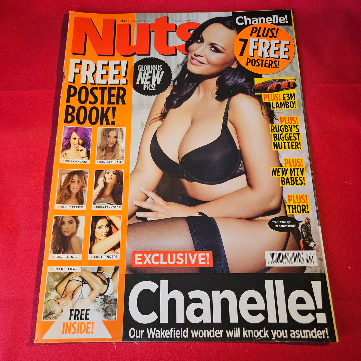 Nuts Magazine 1-7 November 2013 Chanelle Hayes Exclusive Glamour Issue SKU 1521