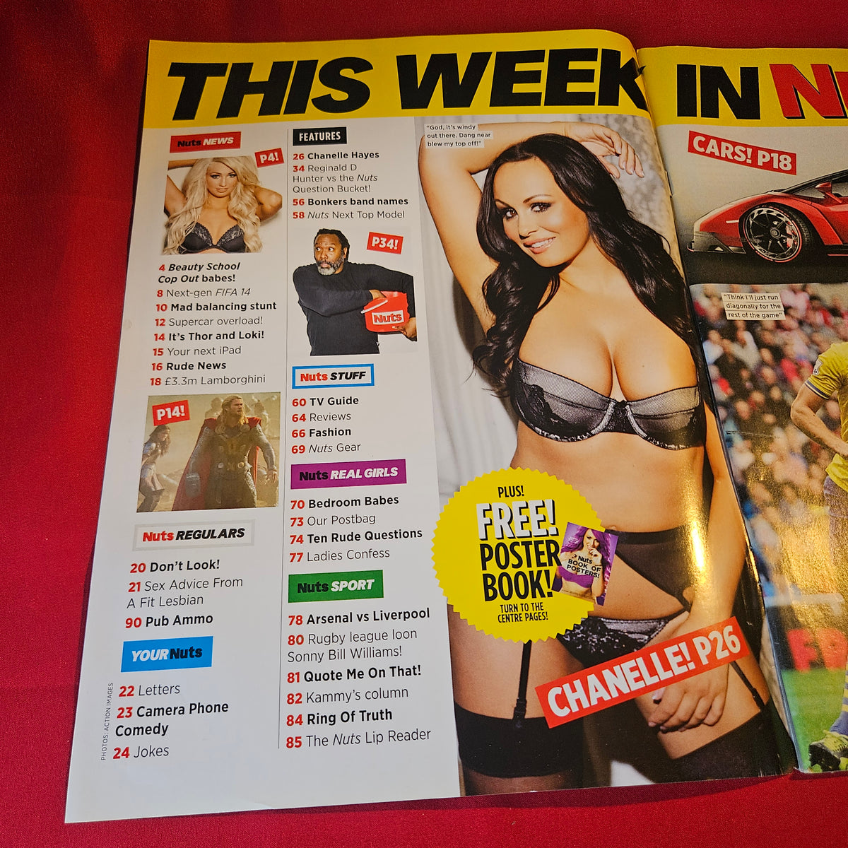 Nuts Magazine 1-7 November 2013 Chanelle Hayes Exclusive Glamour Issue SKU 1521
