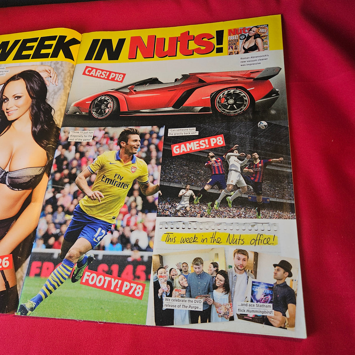 Nuts Magazine 1-7 November 2013 Chanelle Hayes Exclusive Glamour Issue SKU 1521