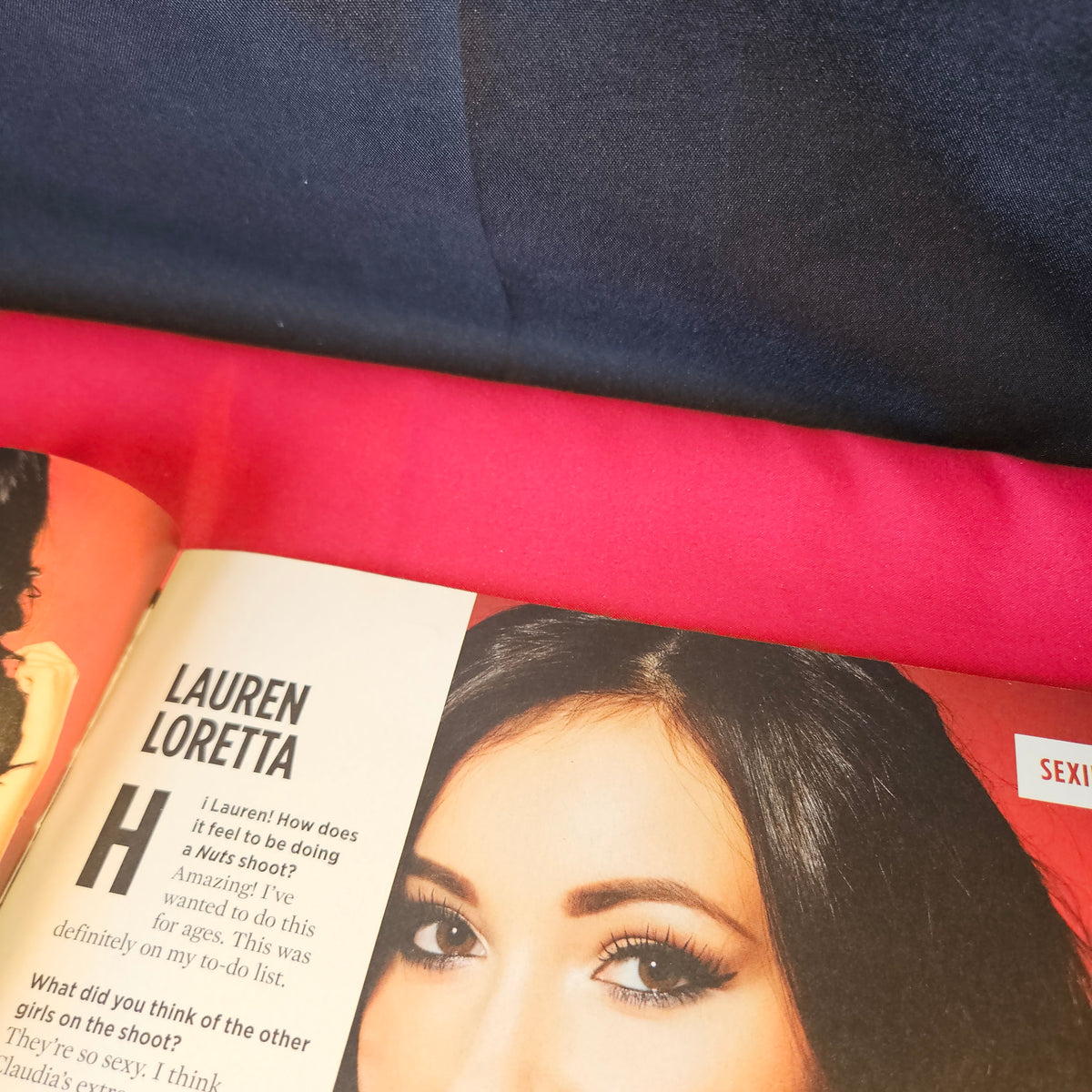 Nuts Magazine 27 December 2013 - 2 January 2014 Sophie Reade Lucy Pinder Claudia Dean Clelia Theodorou Holly Coleman Sophie Rose Lauren Loretta SKU 1521