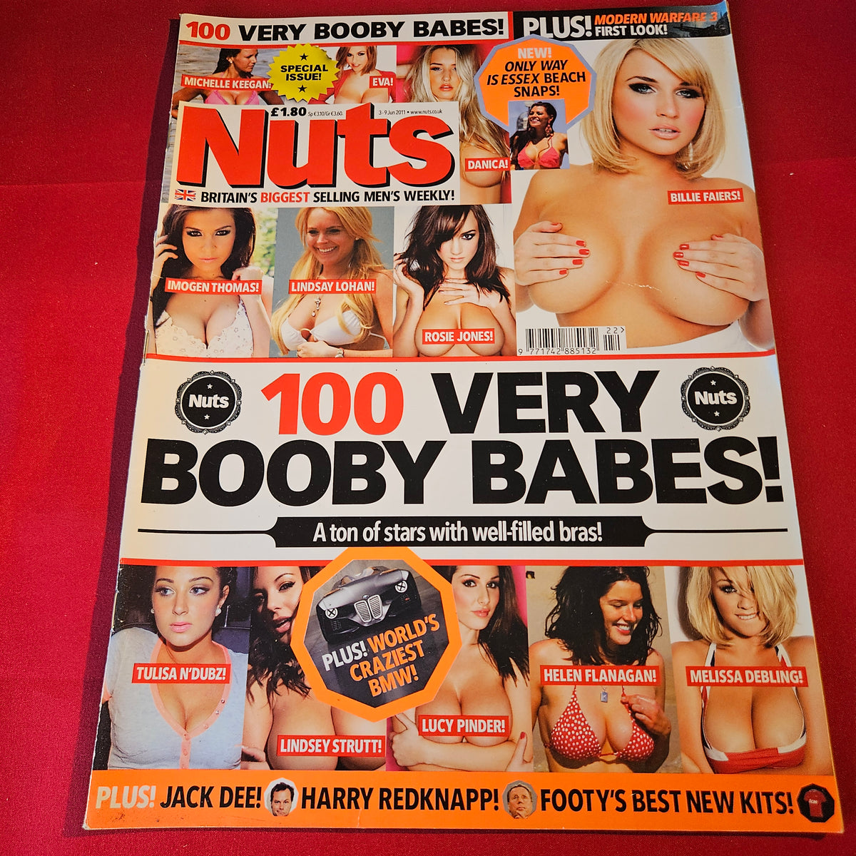 Nuts Magazine 3-9 June 2011 Billie Faiers Lucy Pinder Kelly Brook SKU 1521