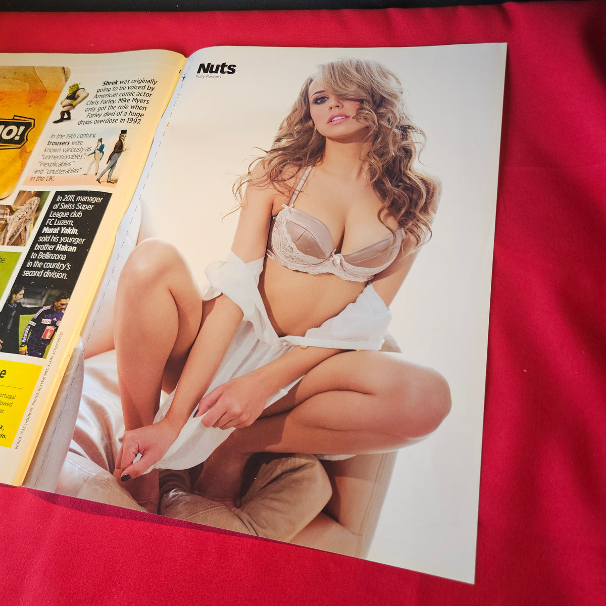 Nuts Magazine 22-28 June 2012 Vicky Pattison Billie Faiers Polly Parsons Laura Hogg SKU 1521