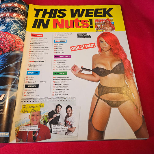 Nuts Magazine 6-12 July 2012 Holly Hagan Jessica-Jane Clement Holly Peers SKU 1521