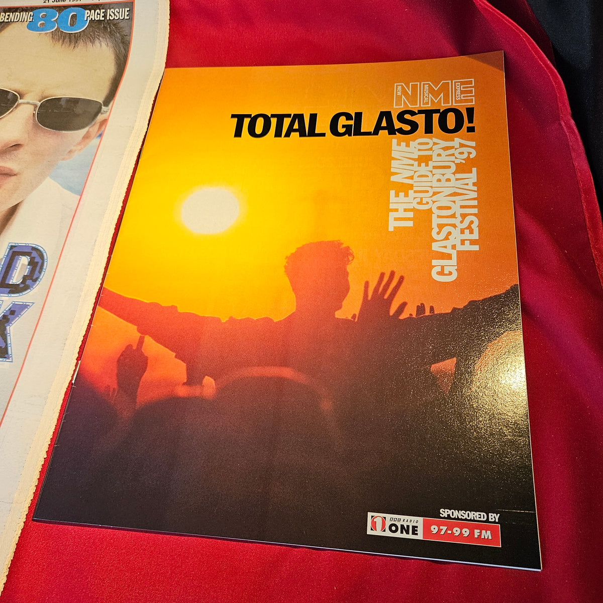 NME Magazine 21 June 1997 Radiohead Thom Yorke Glastonbury Guide NP006