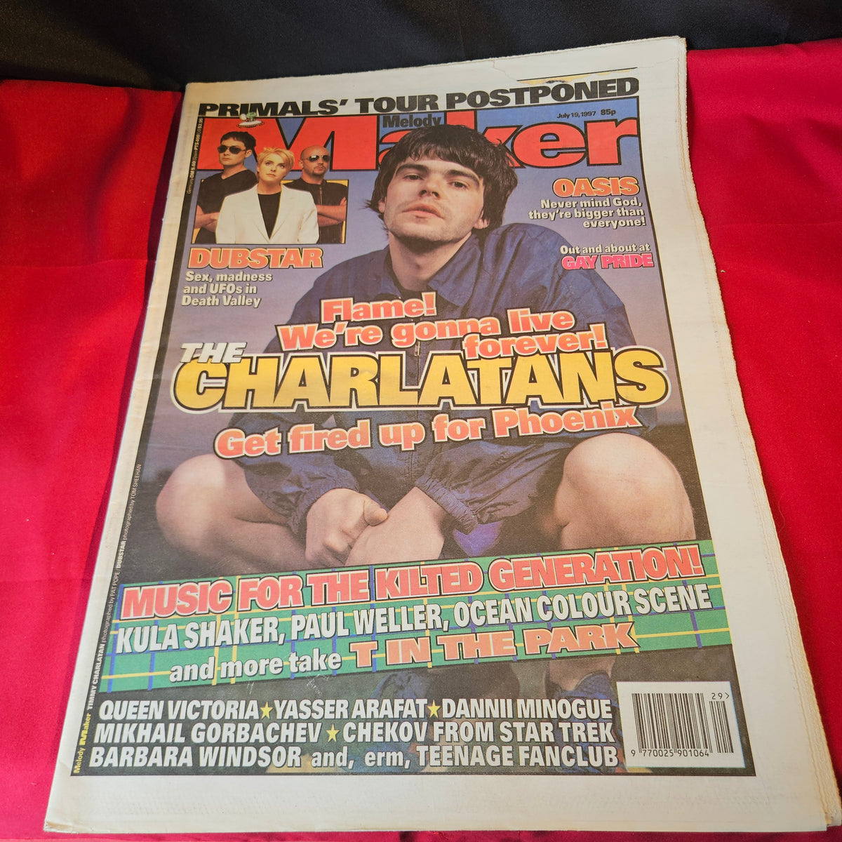 Melody Maker Magazine 19 July 1997 The Charlatans Oasis Dubstar Paul Weller Ocean Colour Scene NP007