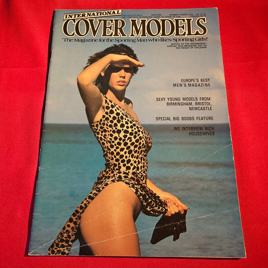 International Cover Models Magazine March 1981 Issue 26 Vintage Glamour SKU 1535