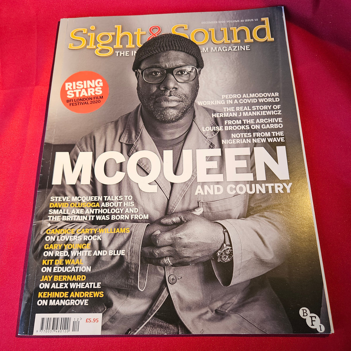 Sight & Sound Magazine December 2020 Steve McQueen Small Axe BFI SKU 1536