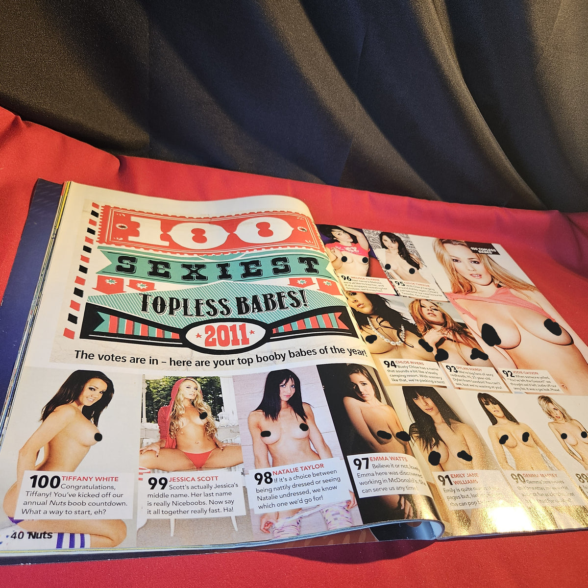 Nuts Magazine 29 July-4 August 2011 Rosie Jones Lucy Pinder SKU 1538