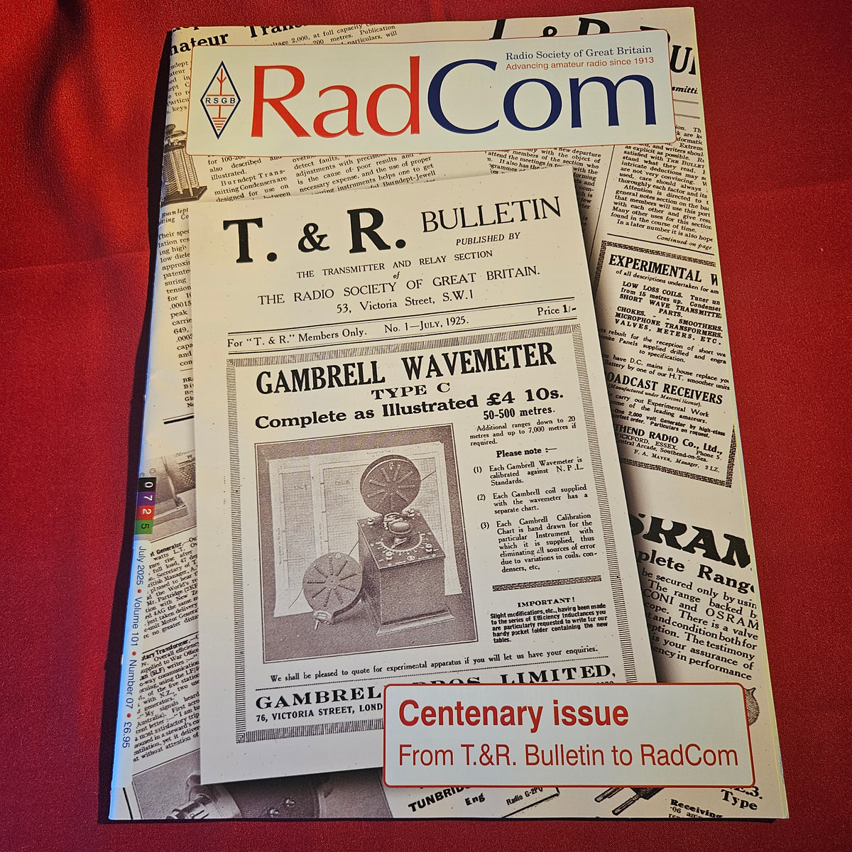 9x RadCom Magazine Job Lot/Bundle 2024-2025 RSGB Amateur Radio Technical Issues 1542