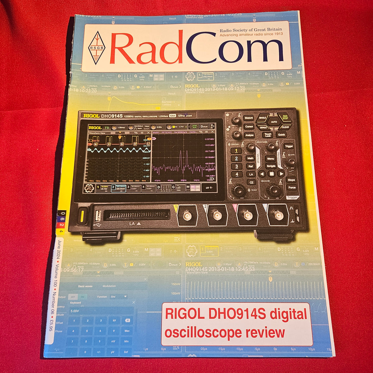 9x RadCom Magazine Job Lot/Bundle 2024-2025 RSGB Amateur Radio Technical Issues 1542