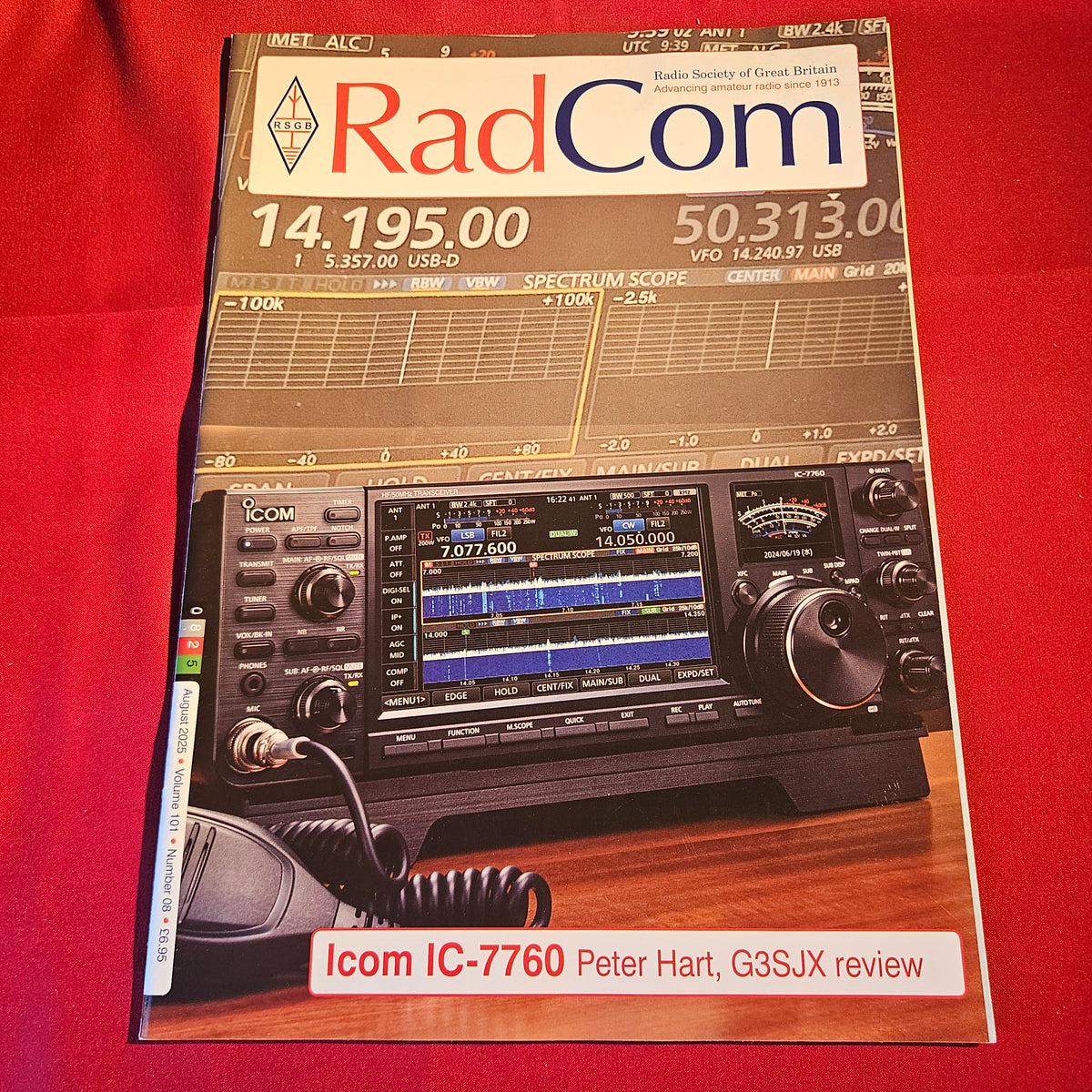 9x RadCom Magazine Job Lot/Bundle 2024-2025 RSGB Amateur Radio Technical Issues 1542