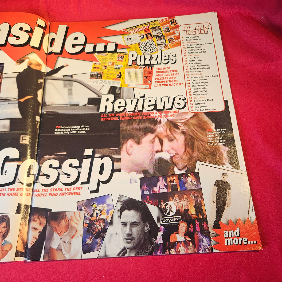 BIG! Magazine 29 May-11 June 1996 Peter Andre Blur Oasis Michael Jackson SKU1543