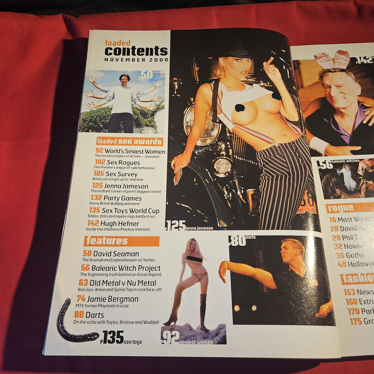 Loaded Magazine November 2000 Hollyoaks Vanessa Upton Carmen Electra SKU 1545