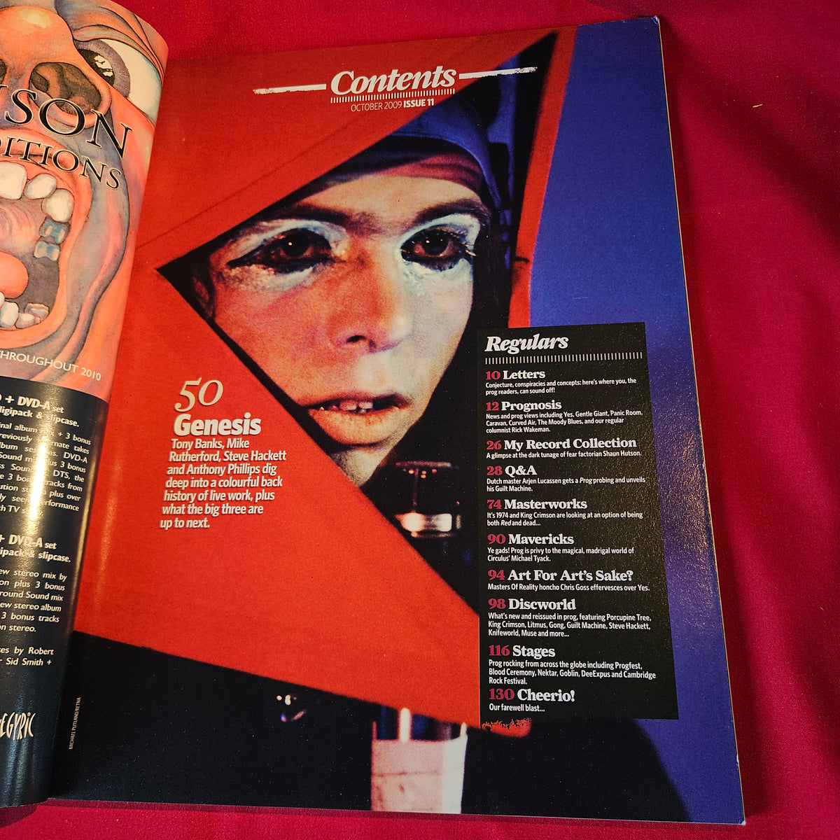 Classic Rock Presents Prog Magazine October 2009 Radiohead Genesis Hawkwind SKU 1547