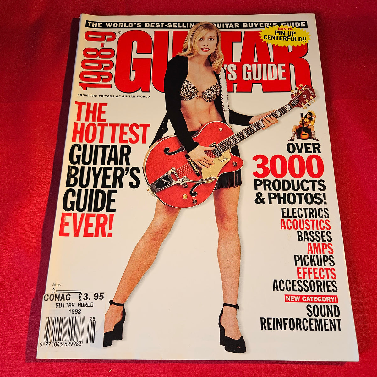 Guitar World Buyer's Guide Magazine 1998-99 3000 Products Gretsch SKU 1549