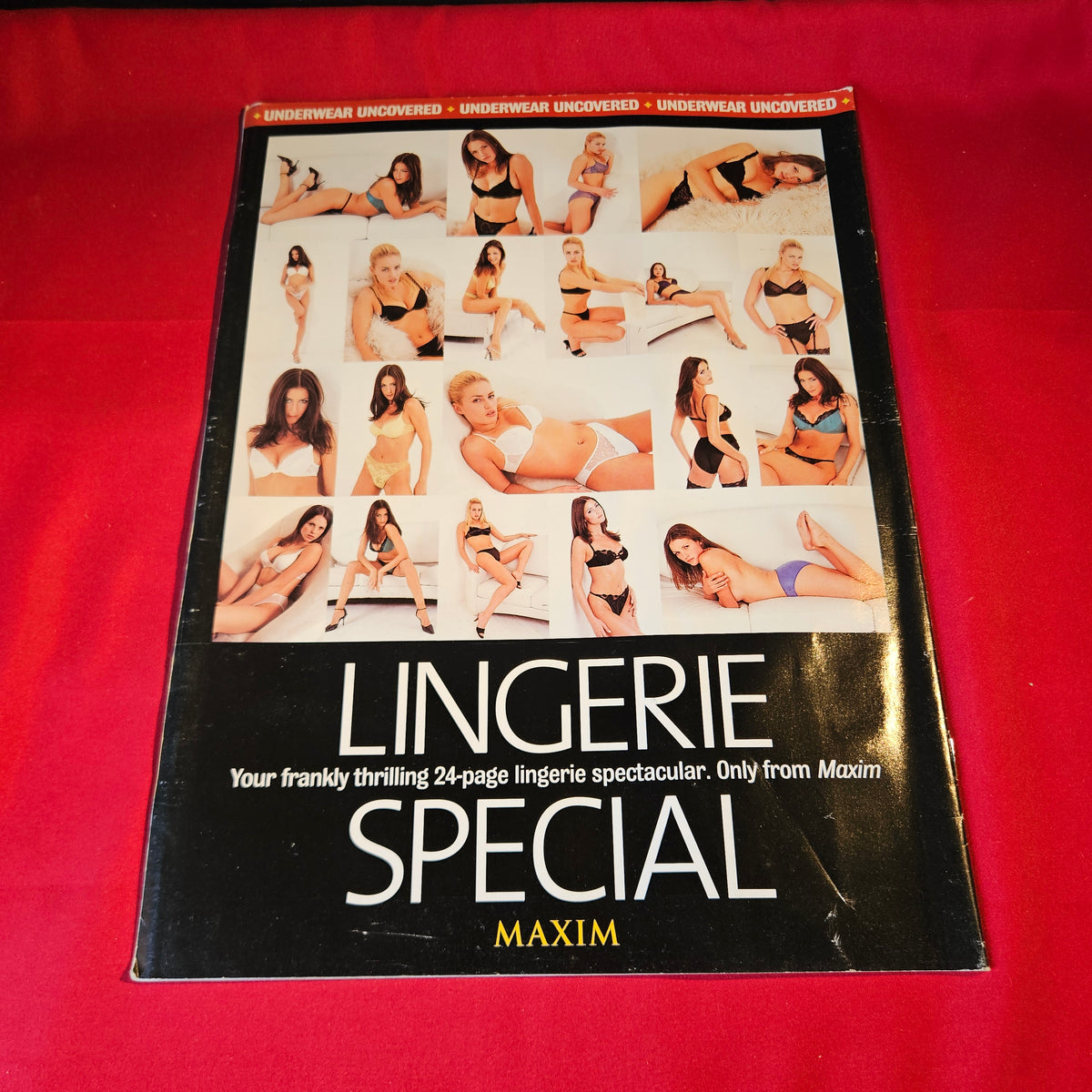 Maxim Magazine Girls In Lingerie Special Underwear Guide Supplement SKU 1550