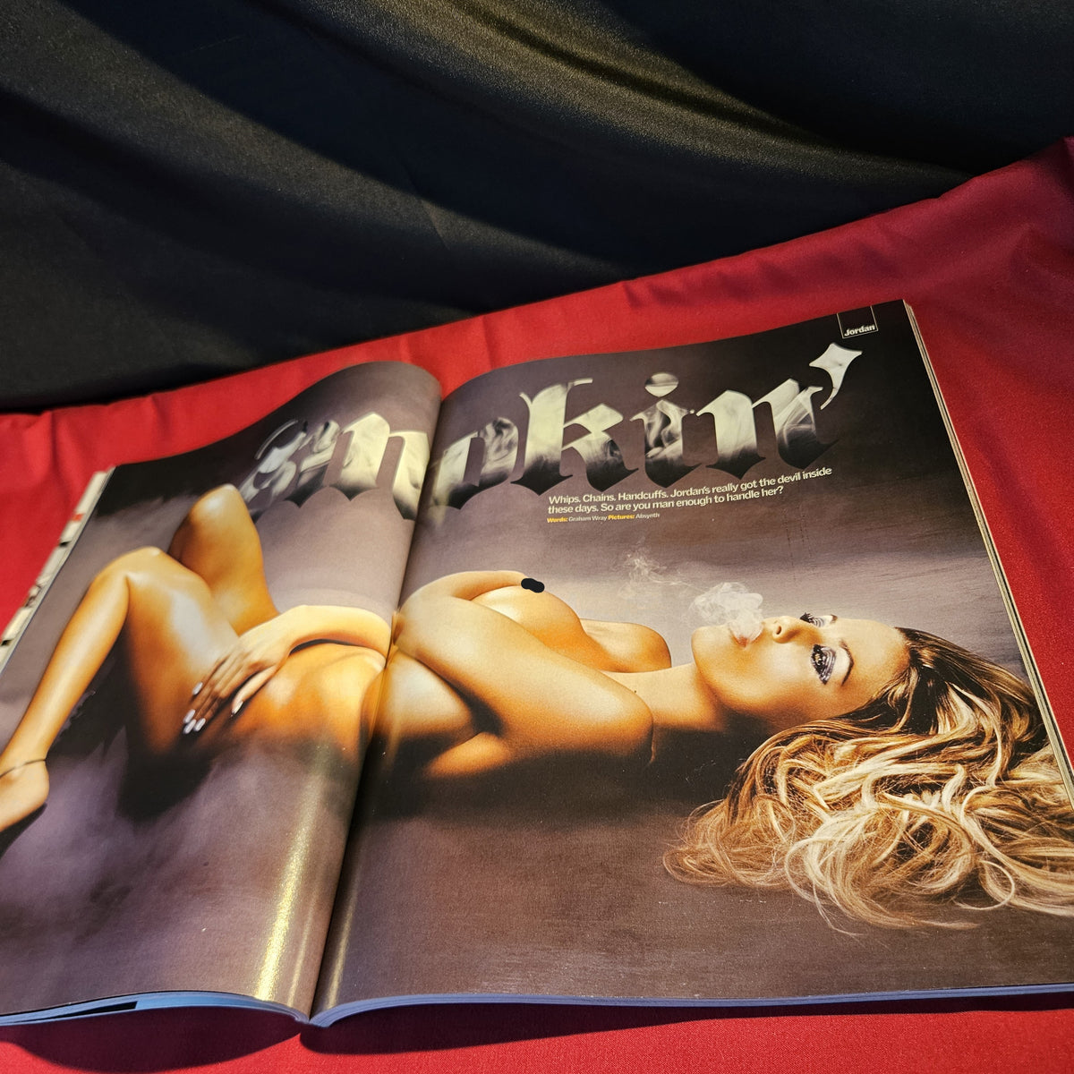 Maxim Magazine January 2004 Jordan Harry Kewell Jessica Alba UK Issue SKU 1561