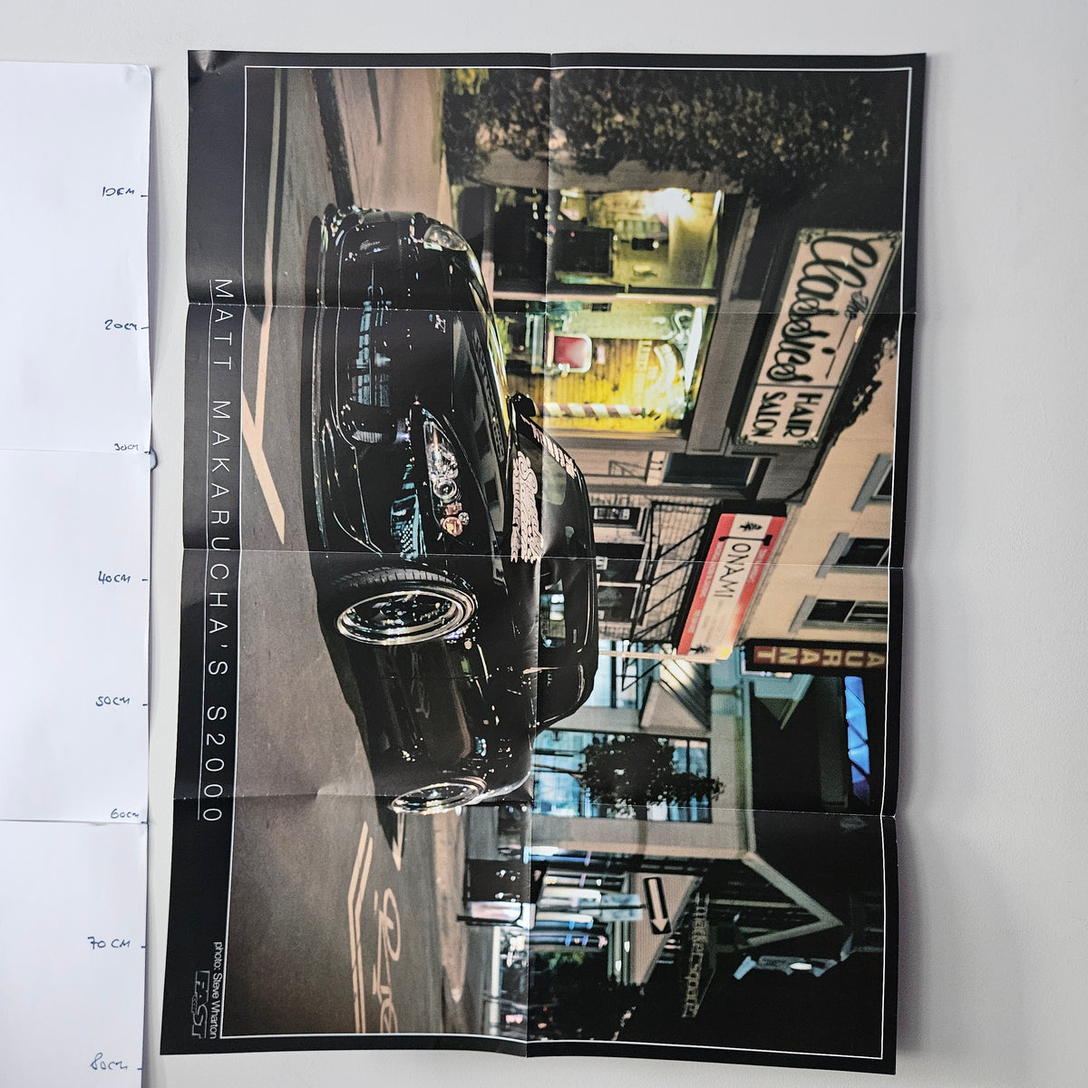 Fast Car Poster Honda S2000 VW Scirocco Matt Makarucha James Hellewell 0012