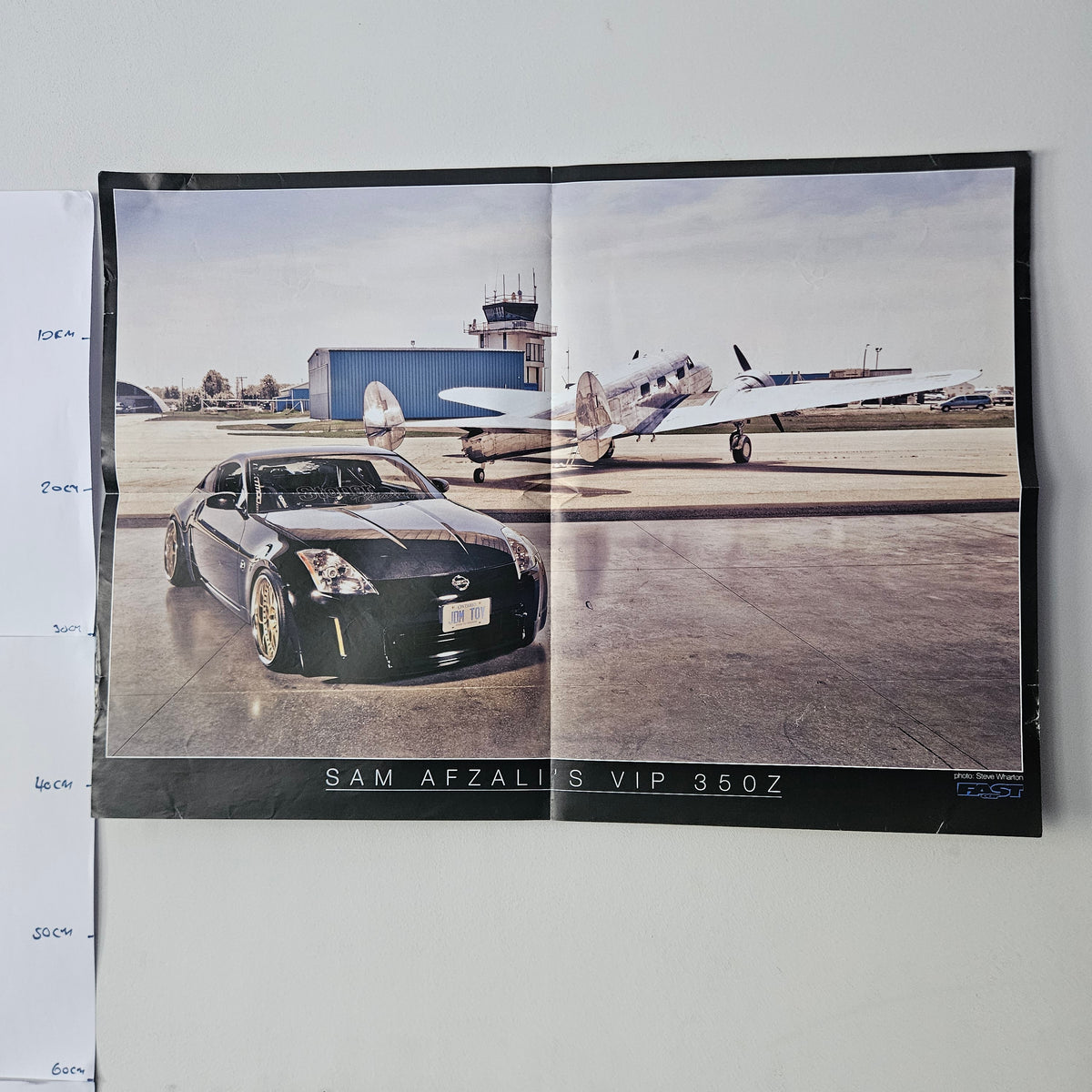 Fast Car Poster Akira Nakai RWB Porsche 911 Nissan 350Z Double Sided 0012