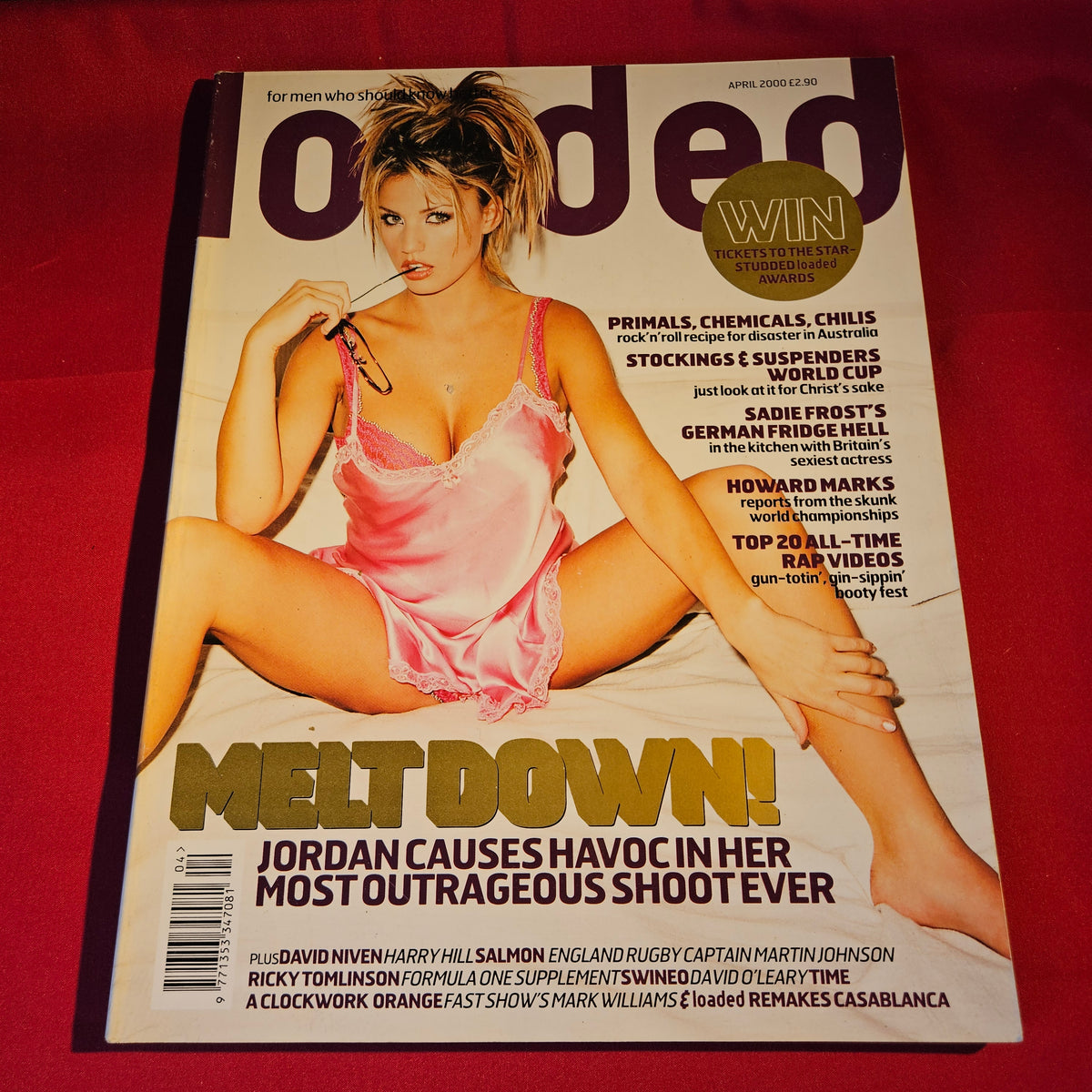 Loaded Magazine April 2000 Jordan Katie Price Sadie Frost Primal Scream 1563
