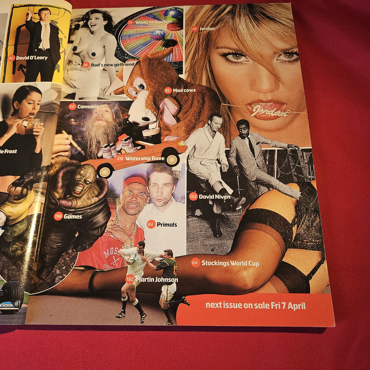 Loaded Magazine April 2000 Jordan Katie Price Sadie Frost Primal Scream 1563