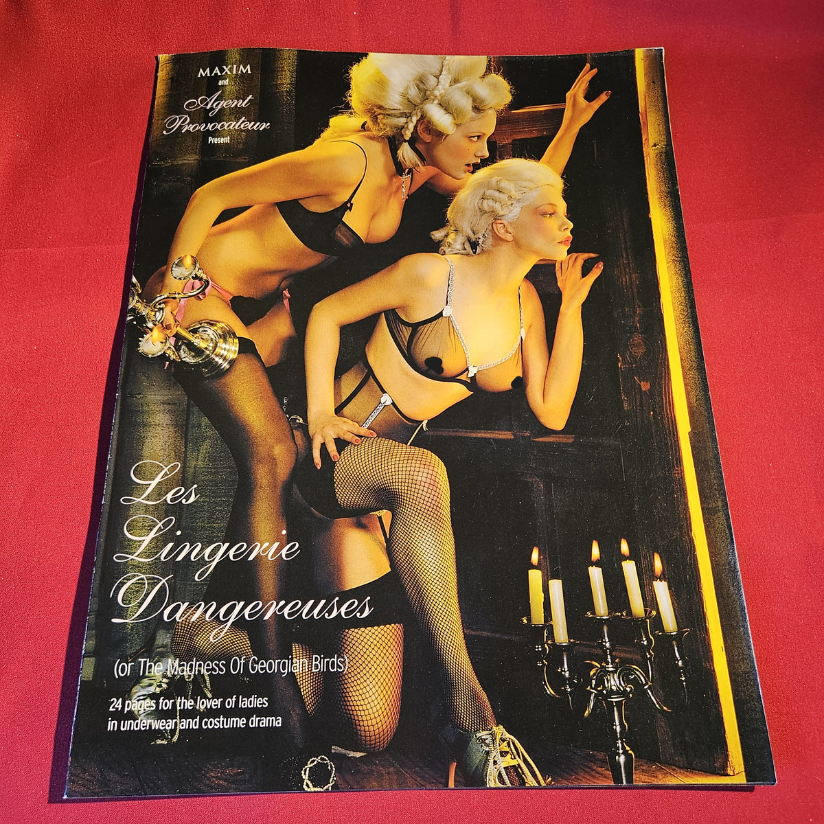 Maxim Magazine Agent Provocateur Les Lingerie Dangereuses Supplement SKU 1564