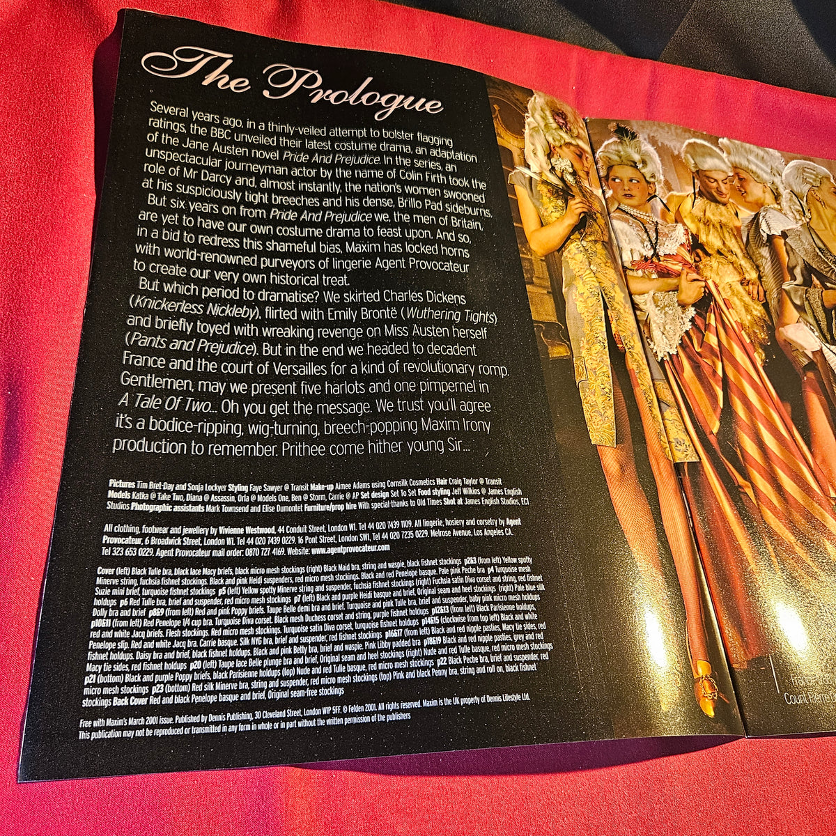 Maxim Magazine Agent Provocateur Les Lingerie Dangereuses Supplement SKU 1564