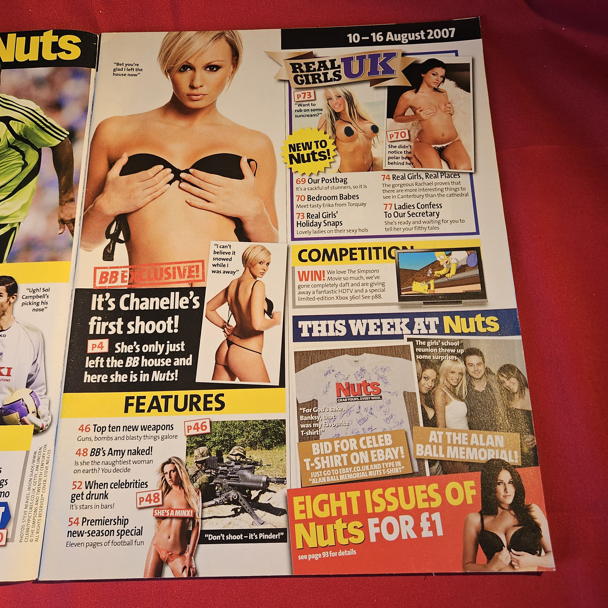 Nuts Magazine 10-16 August 2007 Chanelle Hayes Amy Alexandra Lucy Pinder 1565
