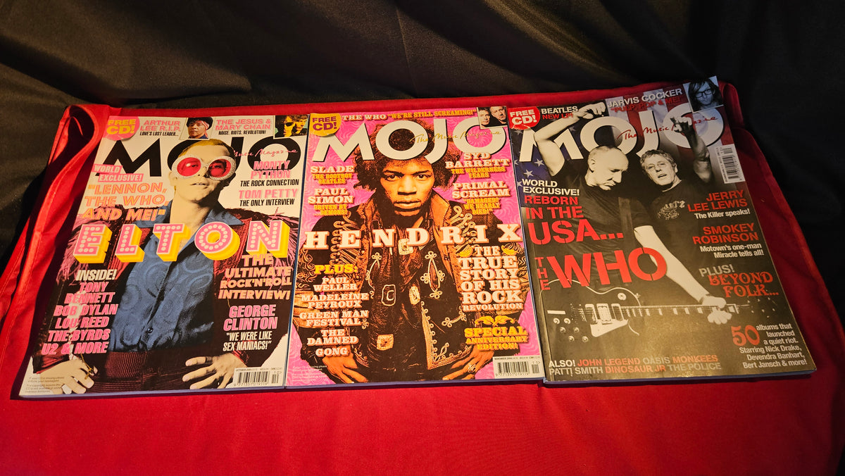 11X MOJO Music Magazine 2006 Job Lot/Bundle The Who Hendrix Elton John BJL0154