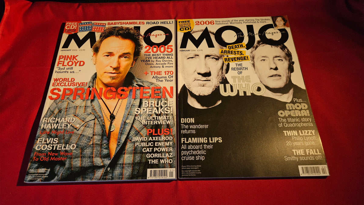 11X MOJO Music Magazine 2006 Job Lot/Bundle The Who Hendrix Elton John BJL0154