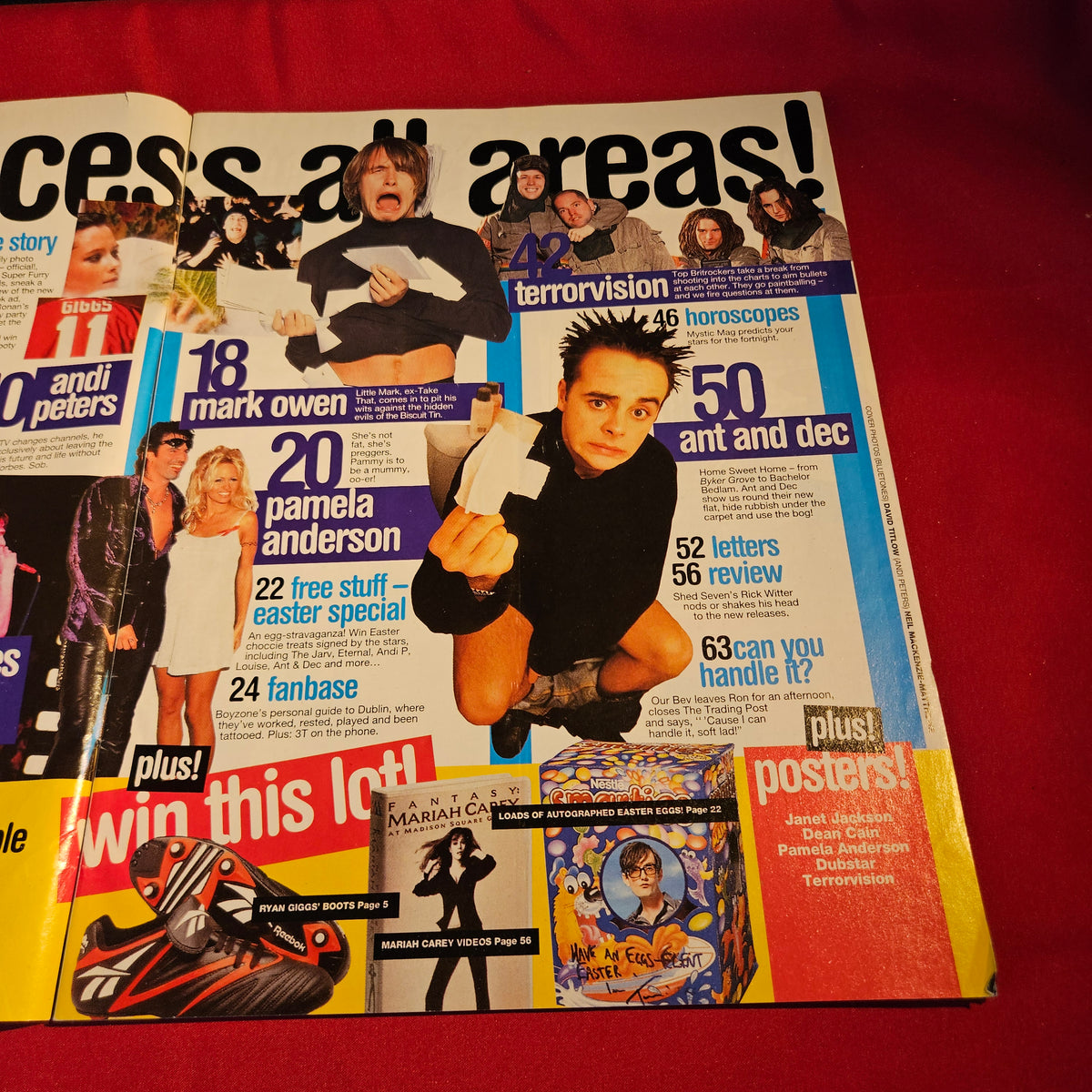 Smash Hits Magazine 27 March-9 April 1996 Bluetones Ant Dec SKU 1570