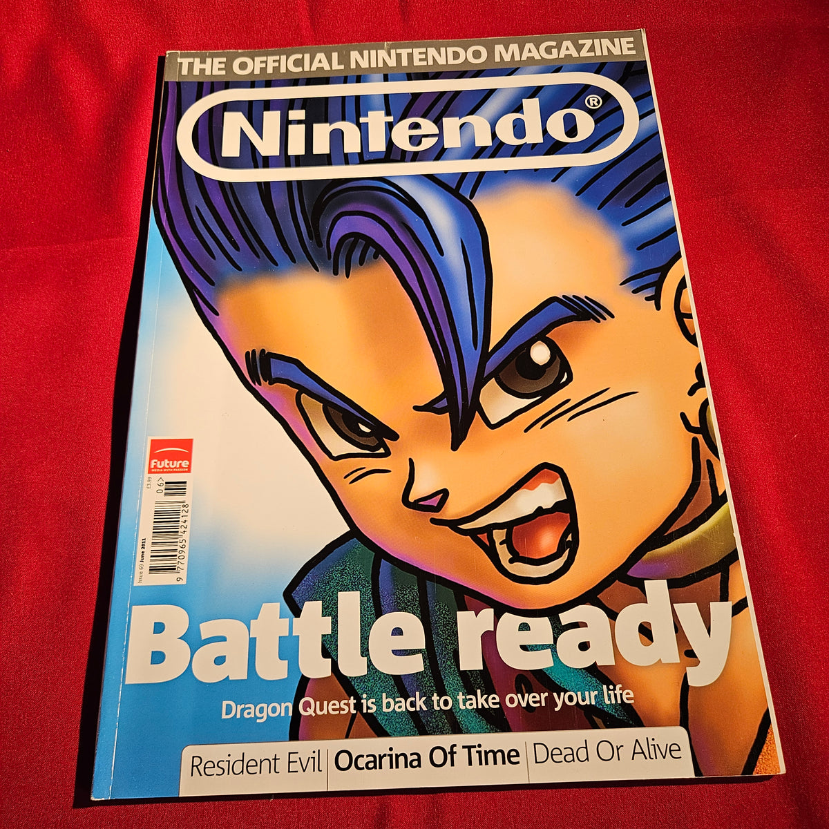 Official Nintendo Magazine June 2011 Issue 69 Dragon Quest Zelda 3DS SKU 1577