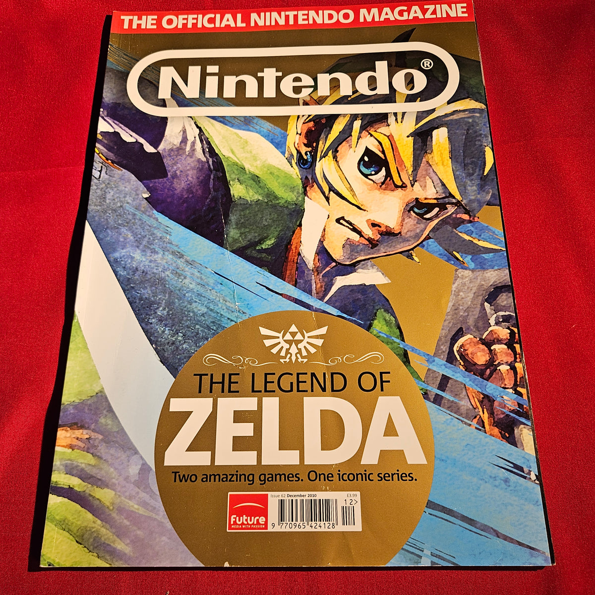 Official Nintendo Magazine December 2010 Issue 62 Zelda Skyward Sword SKU 1577
