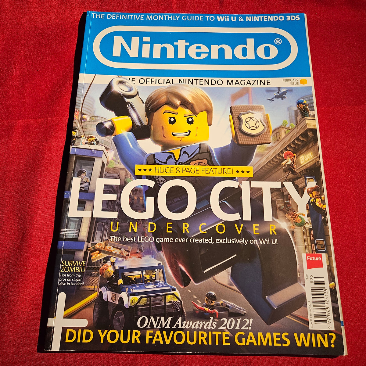 Official Nintendo Magazine February 2013 Issue 91 LEGO City Undercover SKU 1577