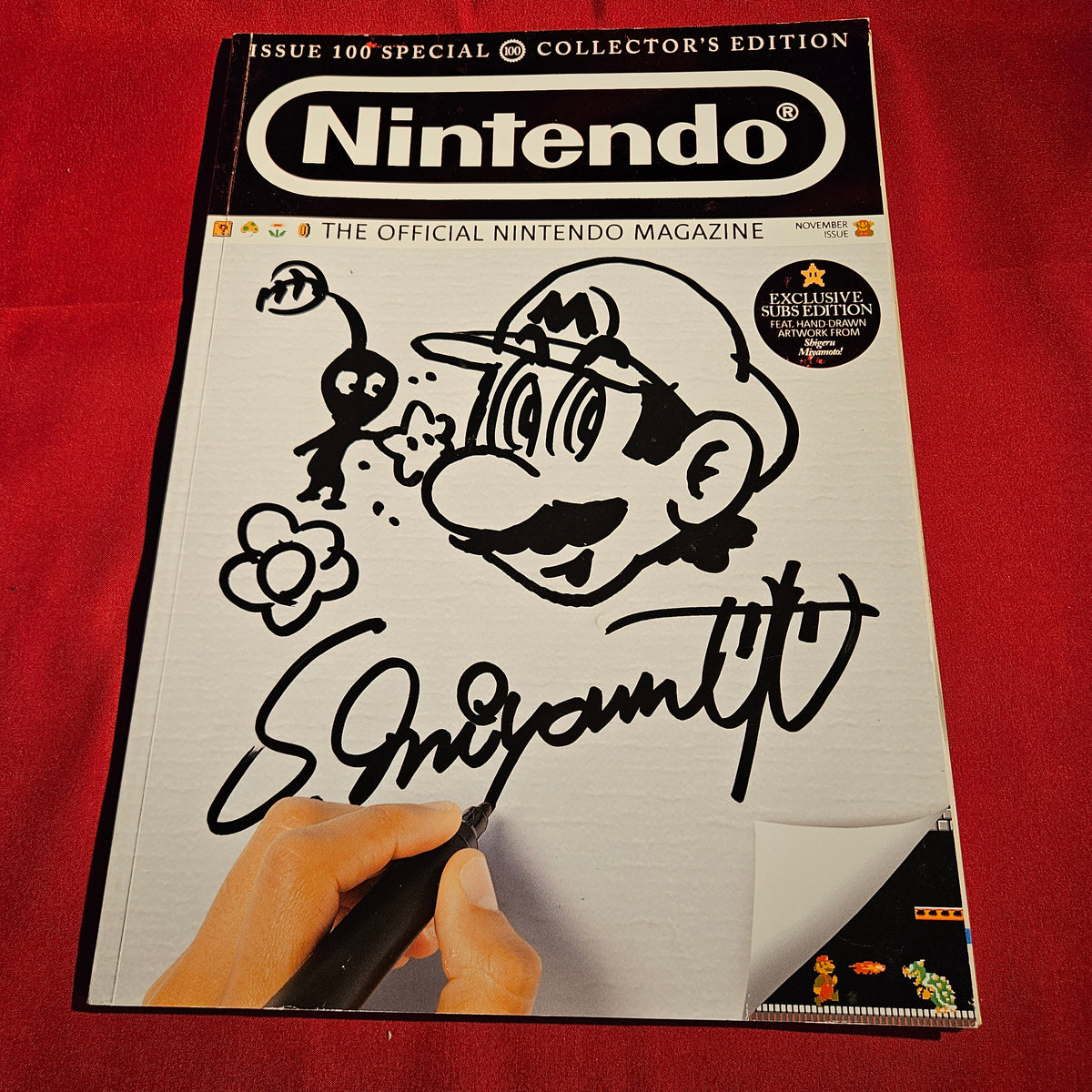 Official Nintendo Magazine November 2013 Issue 100 Zelda Miyamoto SKU 1577
