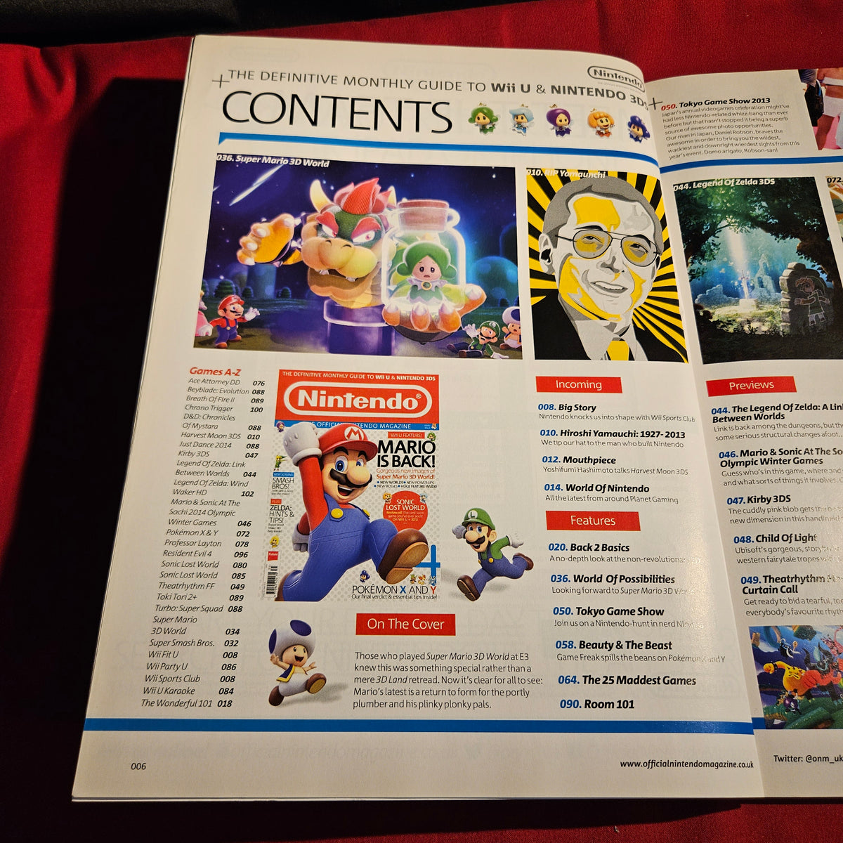 Nintendo Magazine Xmas 2013 Super Mario 3D World Wii U Limited SKU 1577