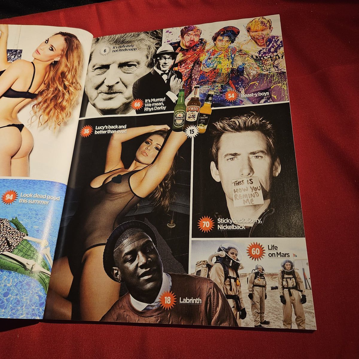 Loaded Magazine July 2012 No 220 Lucy Pinder Tiana Benjamin Roy Hodgson 1578