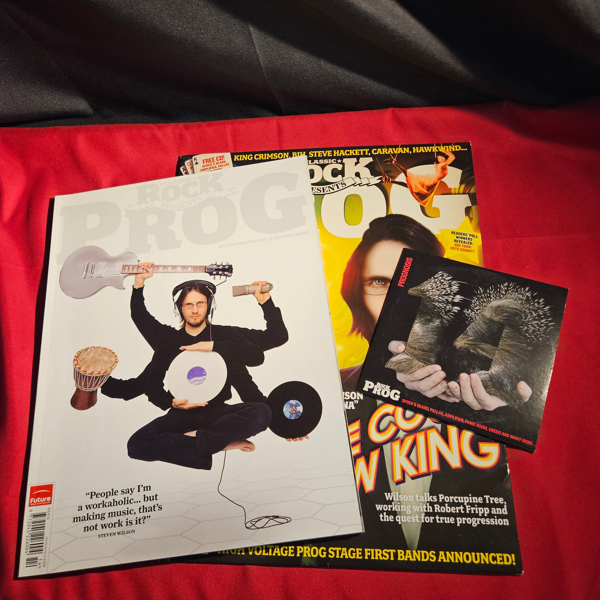 Classic Rock Prog Magazine Issue 14 Steven Wilson King Crimson Fripp CD SKU 1579