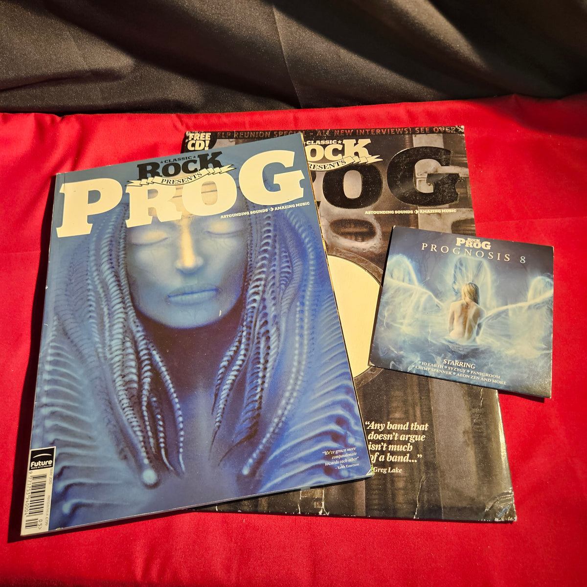 Classic Rock Prog Magazine May 2010 Issue 15 ELP Emerson Lake Palmer CD SKU 1579