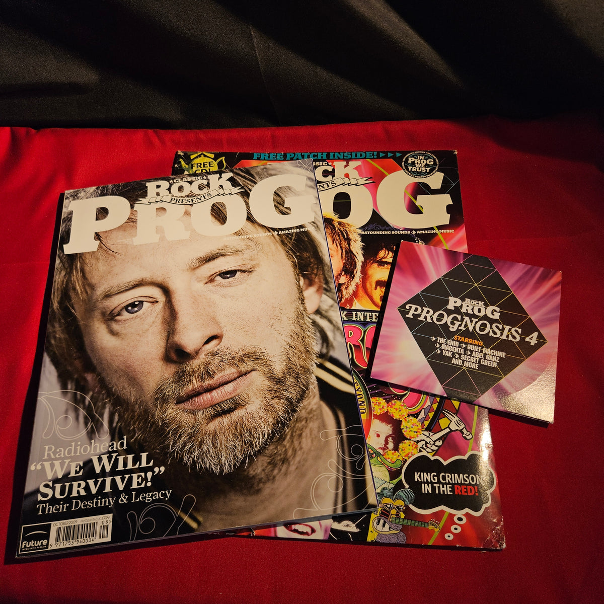 Classic Rock Prog Magazine October 2009 Issue 11 Radiohead Rush Zappa CD SKU 1579