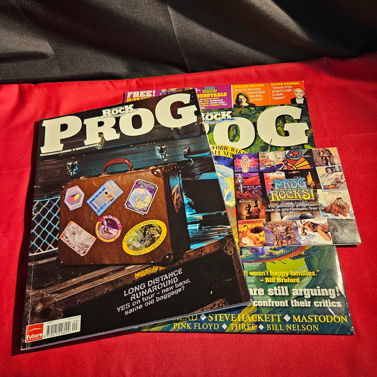 Classic Rock Prog Magazine Issue 20 YES Jon Anderson Bill Bruford CD SKU 1579
