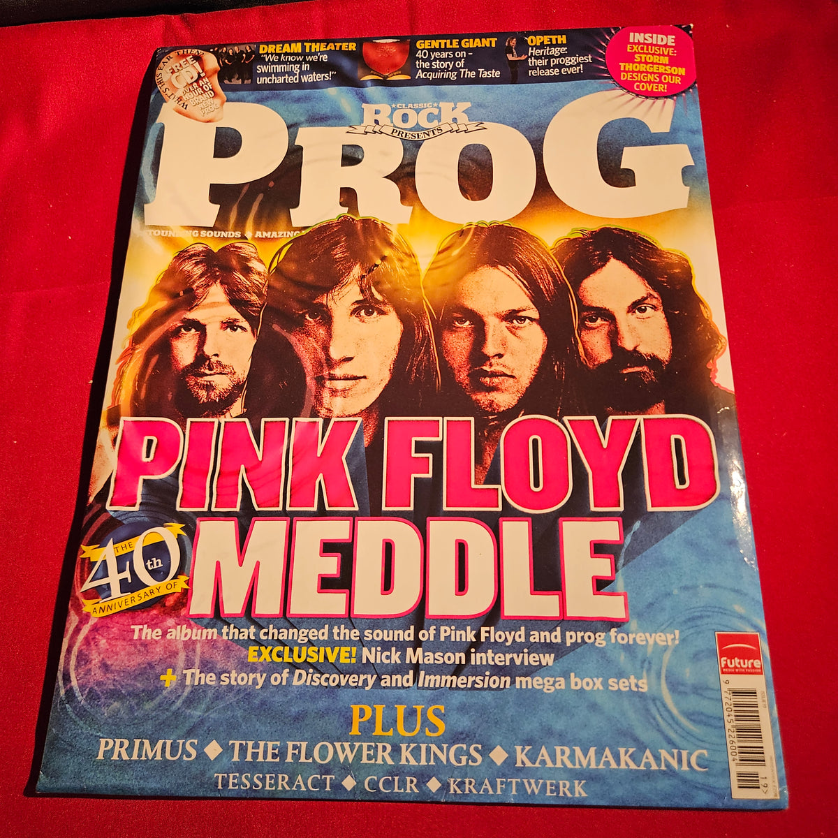 Classic Rock Prog Magazine Issue 19 Pink Floyd Meddle Nick Mason 2011 SKU 1579