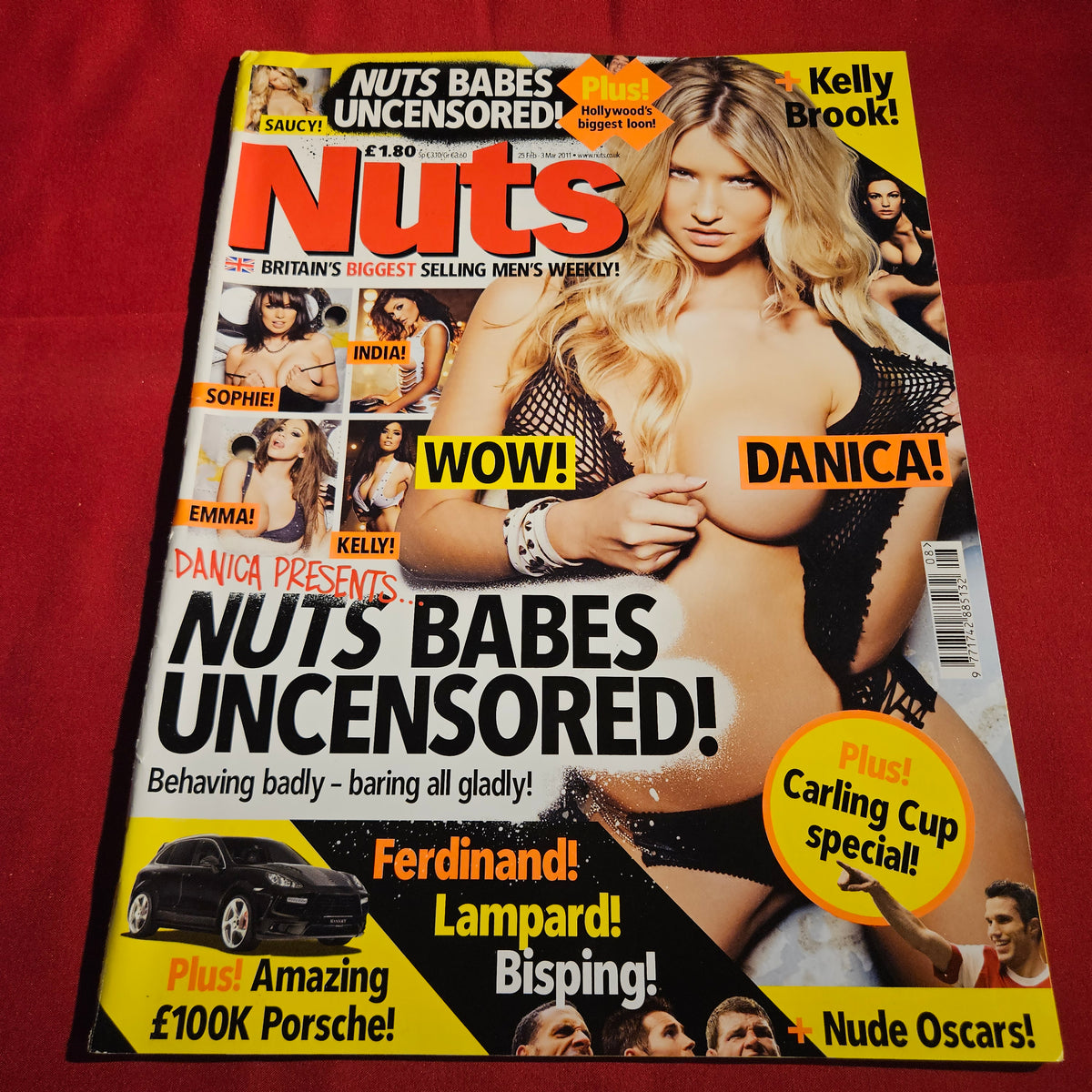 Nuts Magazine 25 February–3 March 2011 Danica Thrall Kelly Brook Sophie SKU 1583